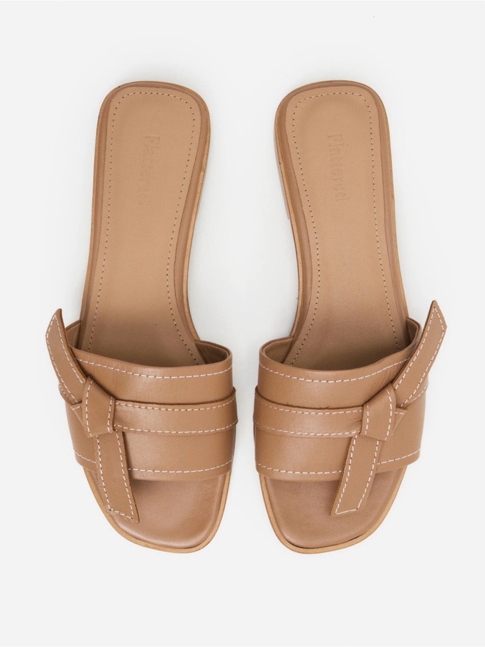 Flattered My Leather Cognac Sandals size 39